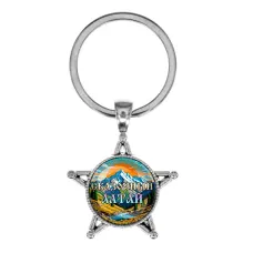 Звезда-брелок, металл, Сказочный Алтай C0407065