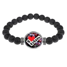 Браслет из лавы, Я люблю Кубань C0501003