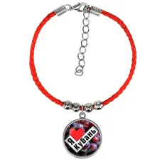 Браслет из красного шнура, Я люблю Кубань C0501047