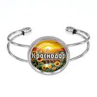 Браслет металлический, цвет серебро, Краснодар C0505034