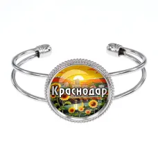 Браслет металлический, цвет серебро, Краснодар C0505034