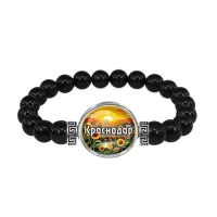 Браслет из черного агата, Краснодар C0505056