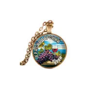 Кулон, цвет бронза, с цепочкой, Краснодарский край C0506028