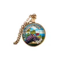 Кулон, цвет бронза, с цепочкой, Краснодарский край C0506028