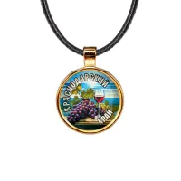 Кулон, цвет золото, со шнурком, Краснодарский край C0506033