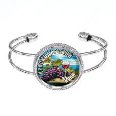 Браслет металлический, цвет серебро, Краснодарский край C0506034