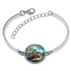 Браслет металлический, цвет серебро, Краснодарский край C0506046