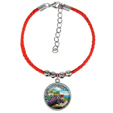 Браслет из красного шнура, Краснодарский край C0506047