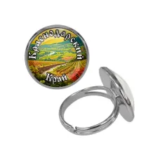 Кольцо металлическое, цвет серебро, Краснодарский край C0507015