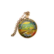 Кулон, цвет бронза, с цепочкой, Краснодарский край C0507028