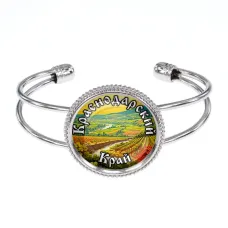 Браслет металлический, цвет серебро, Краснодарский край C0507034