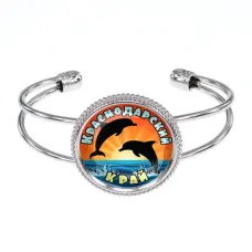 Браслет металлический, цвет серебро, Краснодарский край C0509034