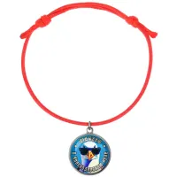 Браслет из красного шнура, Отдыхаю в Краснодарском крае C0510052