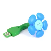 USB-ароматизатор Цветок , цвет голубой USB012