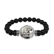 Браслет из черного агата, Северный Кавказ C0511056