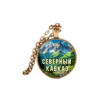 Кулон, цвет бронза, с цепочкой, Северный Кавказ C0512028