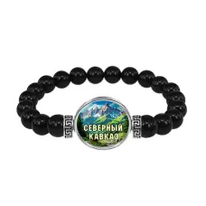 Браслет из черного агата, Северный Кавказ C0512056