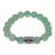 Браслет с руной Даждьбог нерж.сталь, Нефрит 10мм BSRNX10-14-02