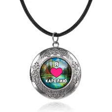 Арома-кулон металлический, Я люблю Карелию C0601063