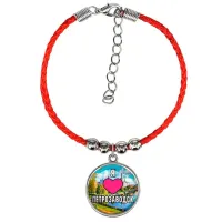 Браслет из красного шнура, Я люблю Петрозаводск C0602047