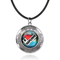 Арома-кулон металлический, Я люблю Карелию C0603063