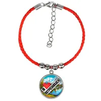 Браслет из красного шнура, Я люблю Петрозаводск C0604047