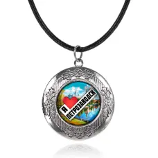 Арома-кулон металлический, Я люблю Петрозаводск C0604063