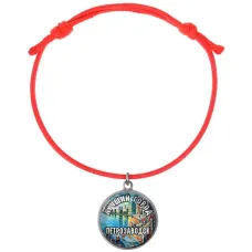 Браслет из красного шнура, Лучший город Петрозаводск C0605052