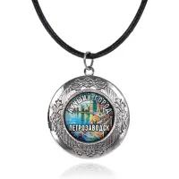 Арома-кулон металлический, Лучший город Петрозаводск C0605063