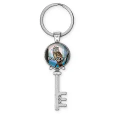 Брелок ключ, цвет серебро, с кольцом для ключей, Карелия C0606044