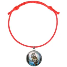 Браслет из красного шнура, Карелия C0606052