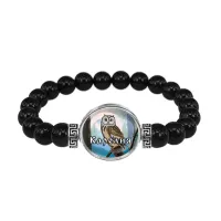 Браслет из черного агата, Карелия C0606056