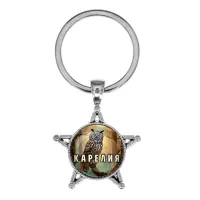 Звезда-брелок, металл, Карелия C0607065