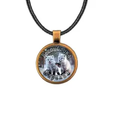 Кулон, цвет бронза, со шнурком, Республика Карелия C0608029