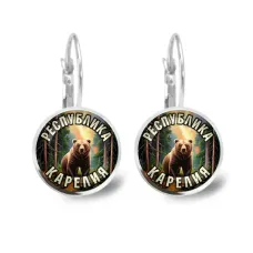 Серьги металлические, Республика Карелия C0609038