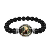 Браслет из черного агата, Республика Карелия C0609056