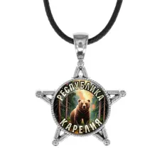 Звезда-кулон, металл, Республика Карелия C0609064