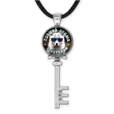 Кулон ключ, цвет серебро, со шнурком, Лучший отдых в Карелии C0610043