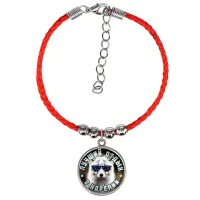 Браслет из красного шнура, Лучший отдых в Карелии C0610047