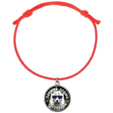 Браслет из красного шнура, Лучший отдых в Карелии C0610052