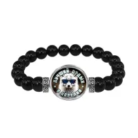 Браслет из черного агата, Лучший отдых в Карелии C0610056