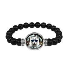 Браслет из черного агата, Лучший отдых в Карелии C0610056