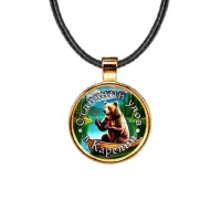 Кулон, цвет золото, со шнурком, Отличный улов в Карелии C0611033