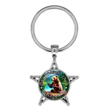 Звезда-брелок, металл, Отличный улов в Карелии C0611065