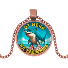 Кулон, цвет медь, с цепочкой, Тралалело Тралала M0101030