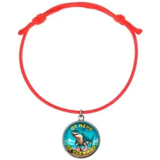 Браслет из красного шнура, Тралалело Тралала M0101052