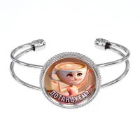 Браслет металлический, цвет серебро, Балерина Капучино M0103034