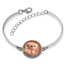 Браслет металлический, цвет серебро, Балерина Капучино M0103046