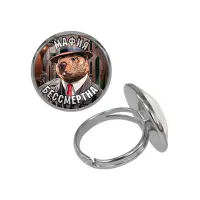 Кольцо металлическое, цвет серебро, Бобрито Бандито M0104015