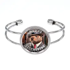 Браслет металлический, цвет серебро, Бобрито Бандито M0104034